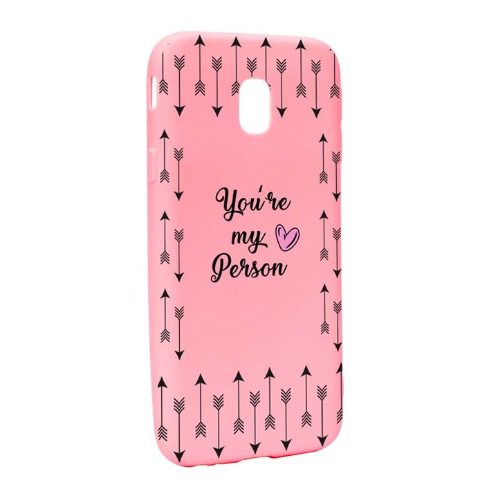 Husa de protectie My Person pentru Samsung Galaxy J7 2018, rezistenta la uzura, anti-alunecare, din silicon Premium, P3