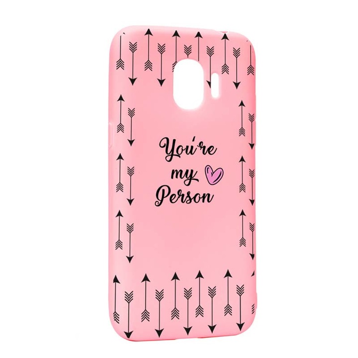 Husa de protectie My Person pentru Samsung Galaxy J4 2018, rezistenta la uzura, anti-alunecare, din silicon Premium, P3