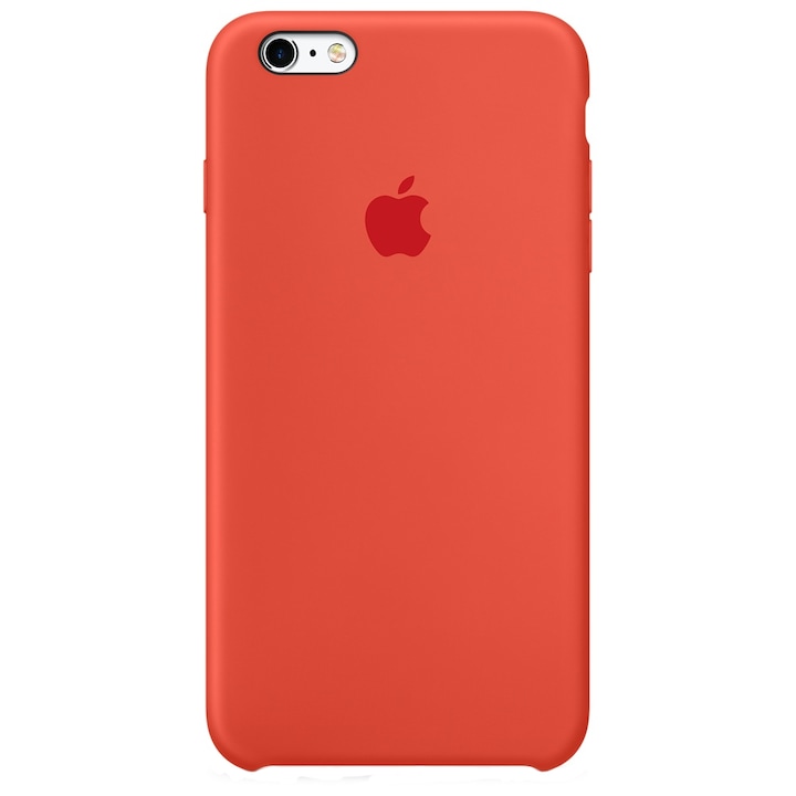 Протектор Apple за iPhone 6s Plus, Силикон, Orange