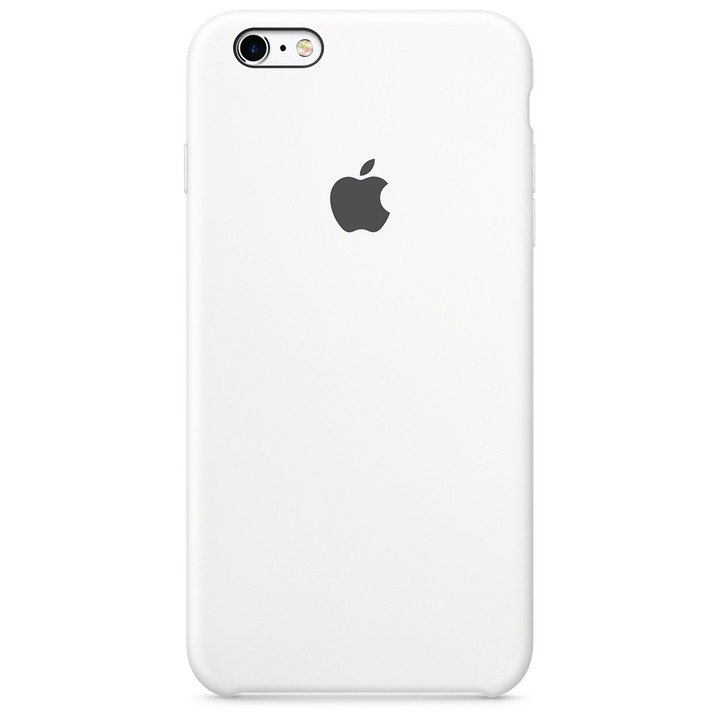 Протектор Apple за iPhone 6s Plus, Силикон, White