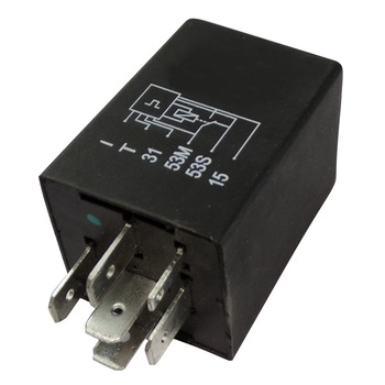 Releu intervalului stergatorului AERZETIX, OEМ-1238550, pentru Opel Agila A, Ascona C, Astra F, Calibra A, Combo, Corsa A, Kadett E, Omega A, Senator B, Tigra, Vectra A Releu intervalului stergatorului AERZETIX, OEМ-1238550, pentru Opel Agila A, Ascona C, Astra F, Calibra A, Combo, Corsa A, Kadett E, Omega A, Senator B, Tigra, Vectra A