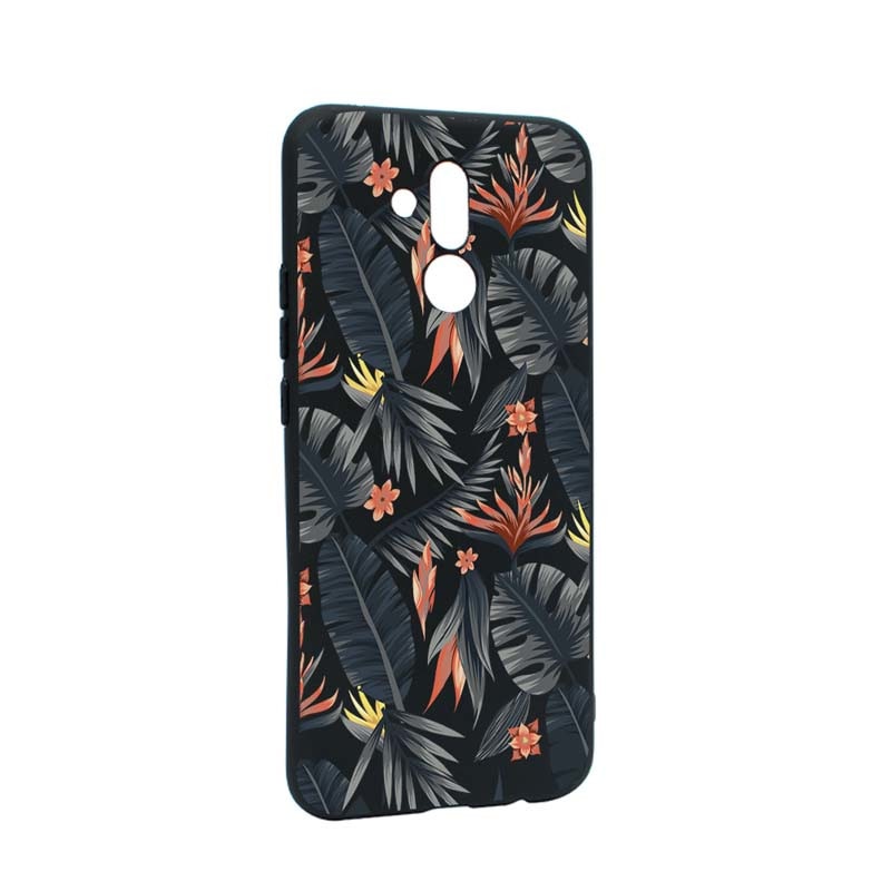 Husa de protectie Tropical Pattern pentru Huawei Mate 20 Lite, rezistenta la uzura, anti-alunecare, din silicon Premium, B88