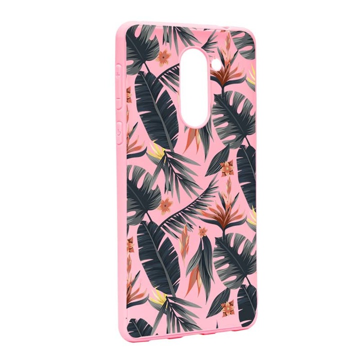 Защитен калъф с тропически мотив за Huawei Mate 9 Lite / Honor 6X Устойчив на износване, противоплъзгащ премиум силикон P88