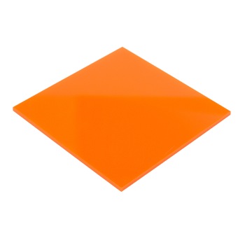 Plexiglas Portocaliu 3 mm - 500 x 500 mm Plexiglas Portocaliu 3 mm - 500 x 500 mm