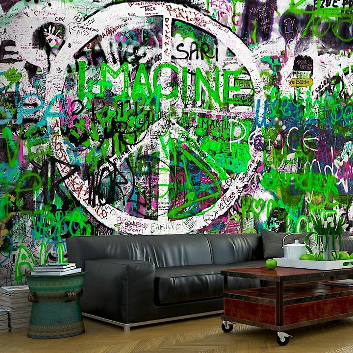 Fotótapéta - Béke graffiti 2 250x175