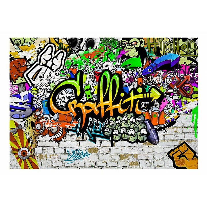Fotótapéta - Graffiti a falon 2 400x280