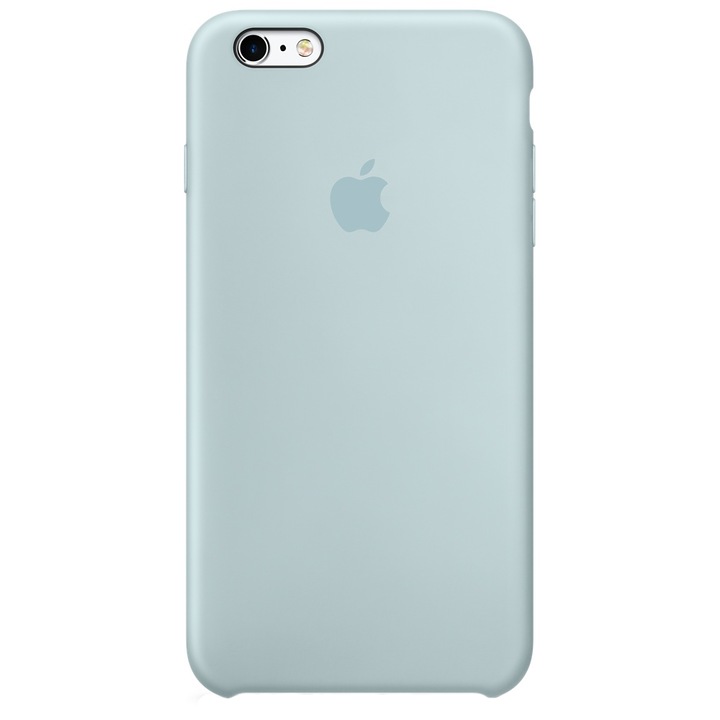 Протектор Apple за iPhone 6s Plus, Силикон, Turquoise