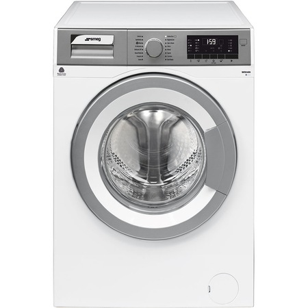 Masina de spalat rufe Smeg WHT814EIN, 8 kg, 1400 RPM, 16 programe, Motor Inverter, Clasa A+++, Alb