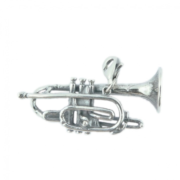Karabiner ezüst medál Hangszer Trombita 6117525 Dras