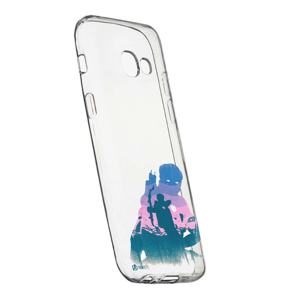 Husa de protectie Marvel Avengers pentru Samsung Galaxy A5 2017, rezistenta la uzura, anti-alunecare, din silicon Premium, 201
