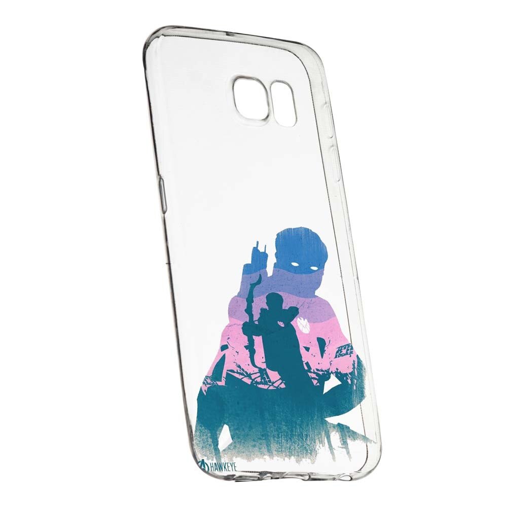 Husa de protectie Marvel Avengers pentru Samsung Galaxy S7, rezistenta la uzura, anti-alunecare, din silicon Premium, 201