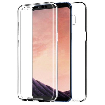 Husa 360° Samsung Galaxy A60, A606 TPU Transparent fata+spate Husa 360° Samsung Galaxy A60, A606 TPU Transparent fata+spate