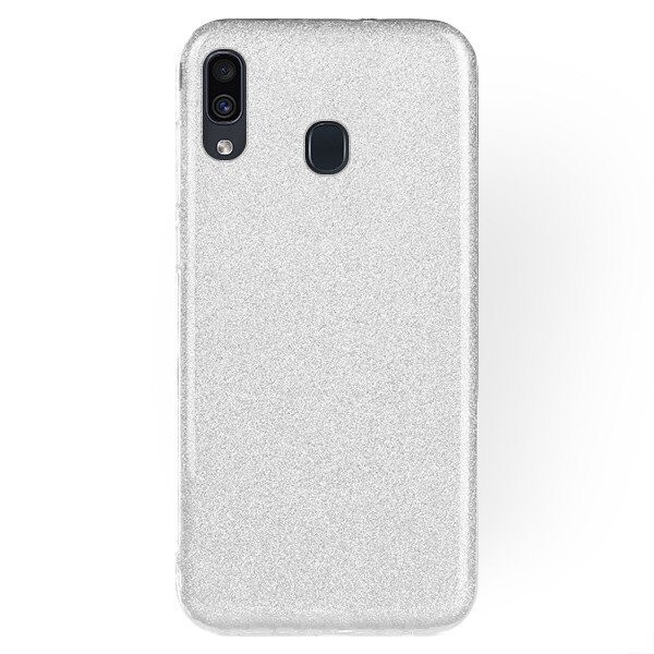 Husa Samsung Galaxy A30 Glitter Silver