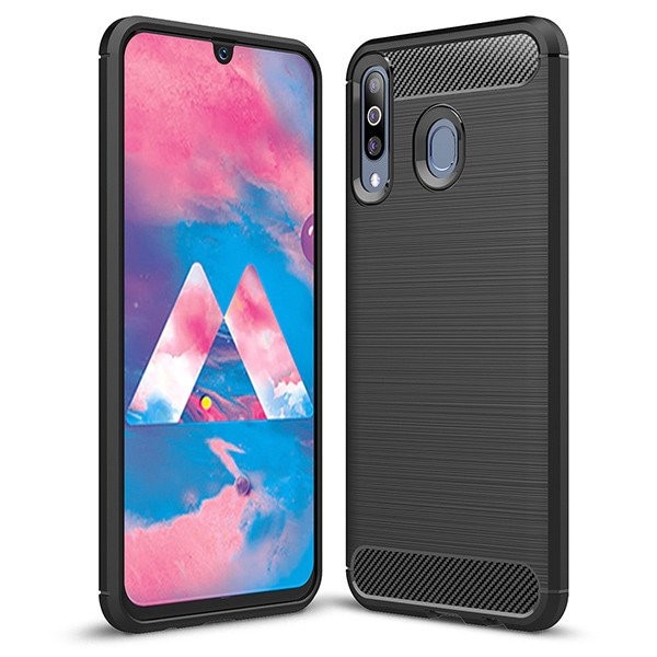 Husa Samsung Galaxy M30 Tpu Carbon Black