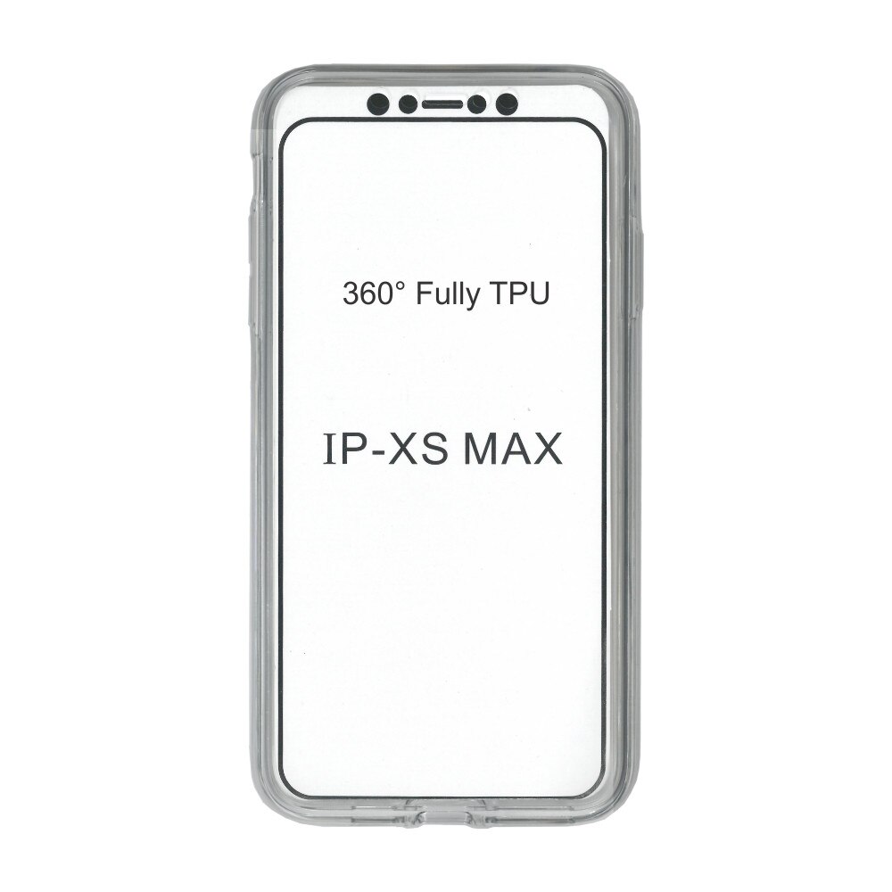 Husa din silicon clear 360, pentru iPhone Xs Max - Eurocell