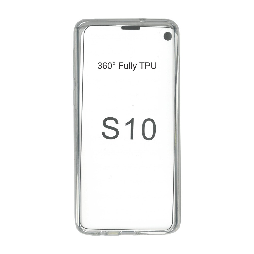 Husa din silicon clear 360, pentru Samsung Galaxy S10 - Eurocell