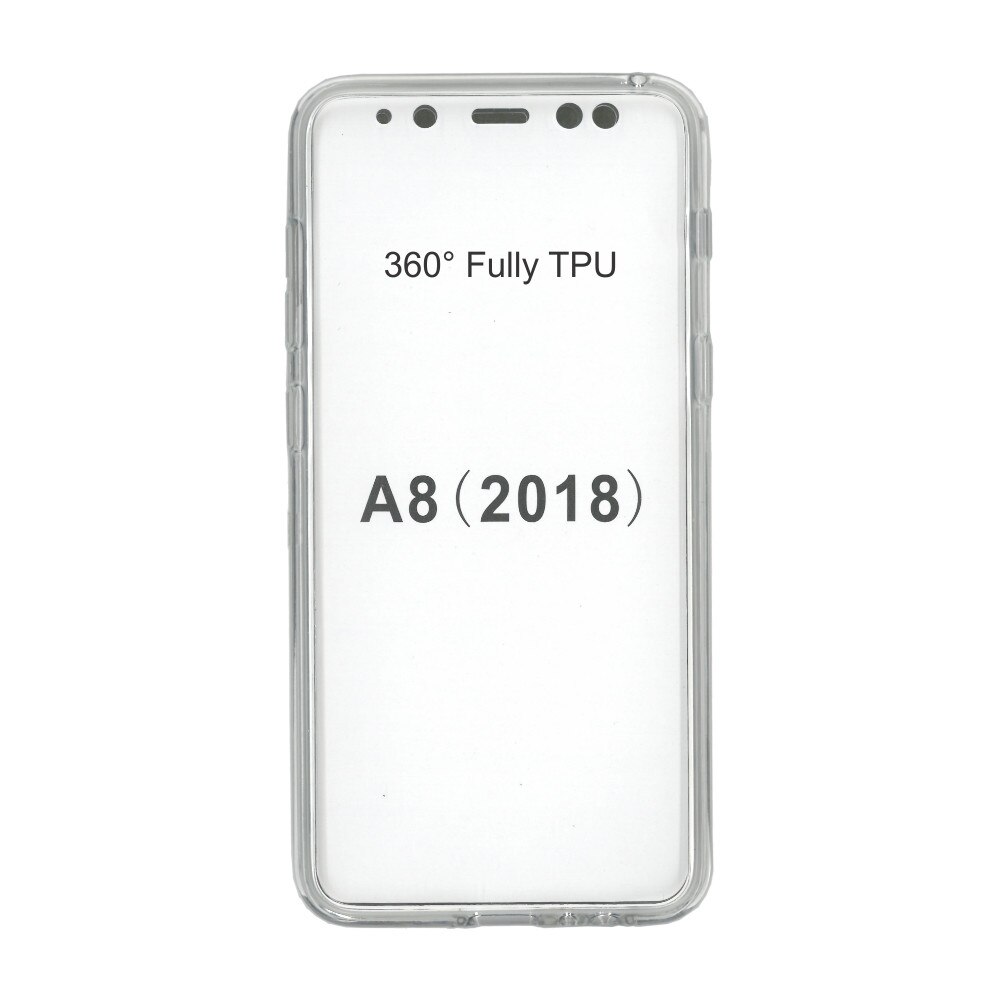 Husa din silicon clear 360, pentru Samsung Galaxy A8 2018 - Eurocell
