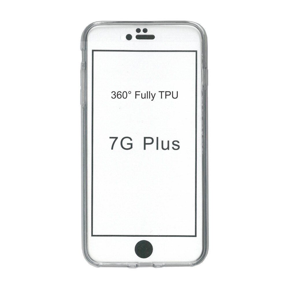 Husa din silicon clear 360, pentru iPhone 7/8 Plus - Eurocell