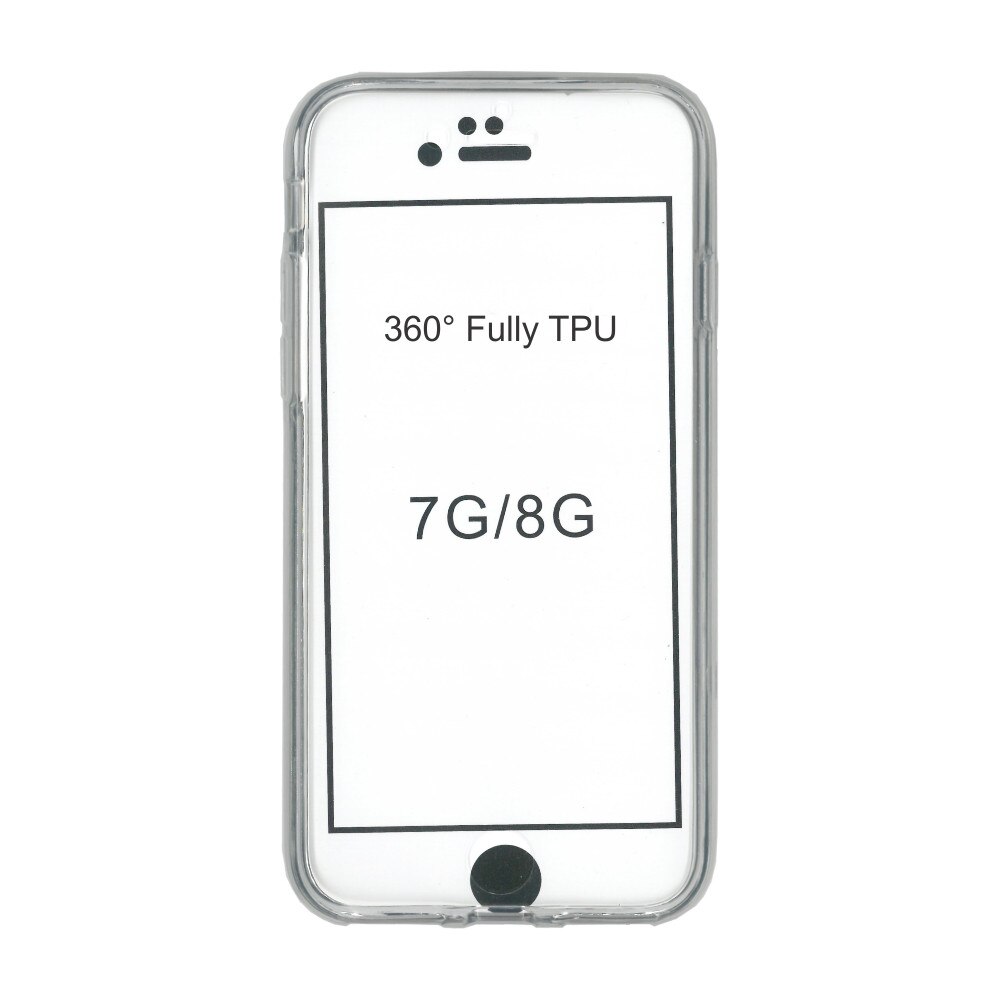 Husa din silicon clear 360, pentru iPhone 7/8 - Eurocell