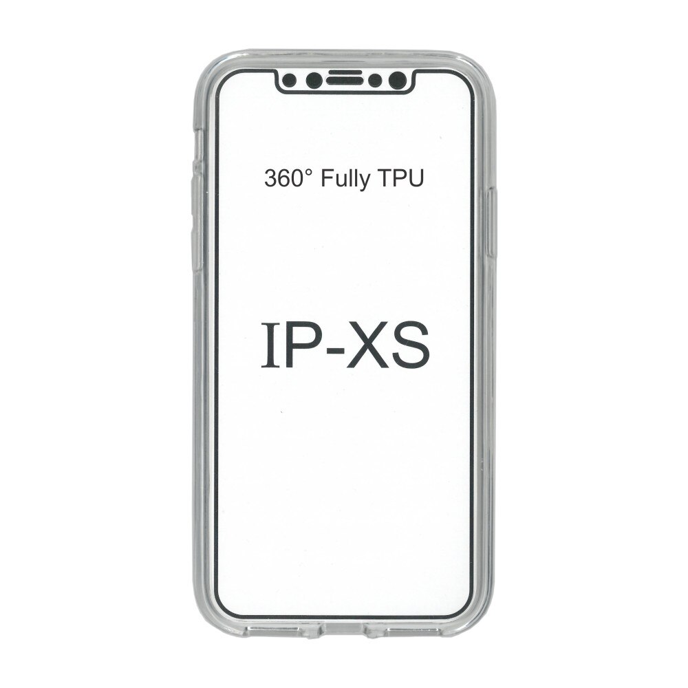 Husa din silicon clear 360, pentru iPhone X/Xs - Eurocell