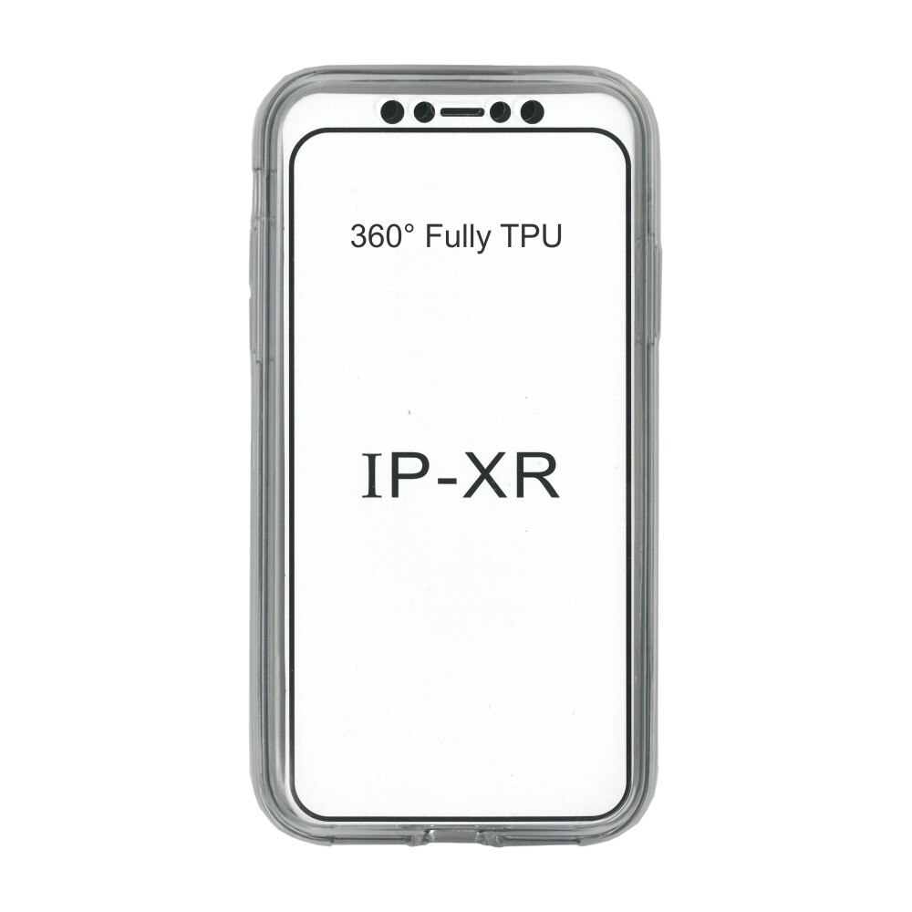 Husa din silicon clear 360, pentru iPhone Xr- Eurocell