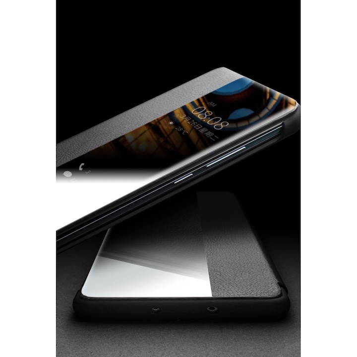 Qialino Huawei P30 Pro Qi Husa Pentru Huawei P30 Pro, Smart Cover