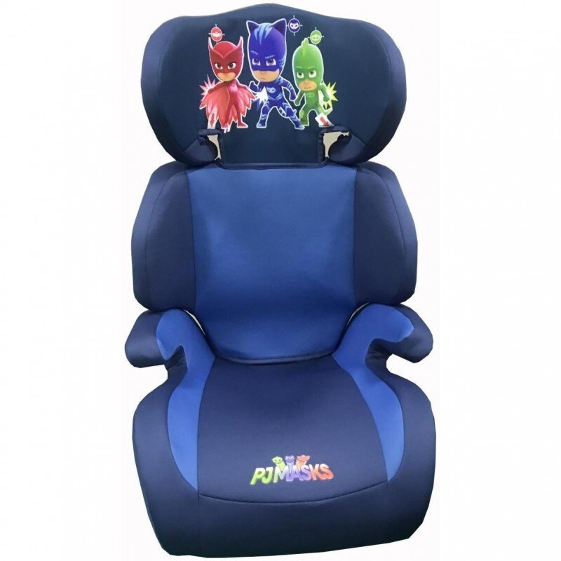 Scaun auto PJ Mask Disney Eurasia, suporta maxim 15 - 36 kg, husa detasabila, prindere in 3 puncte