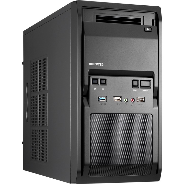Кутия Chieftec Mesh Series LT-01B, mATX Mini Tower, 350W, Черна