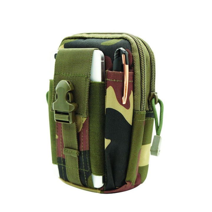 Sokzsebes kistáska Többszinű