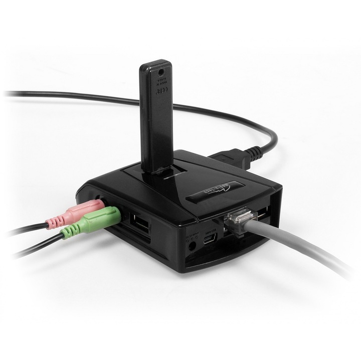 Докинг станция за лаптоп Media-tech MT5082, черна
