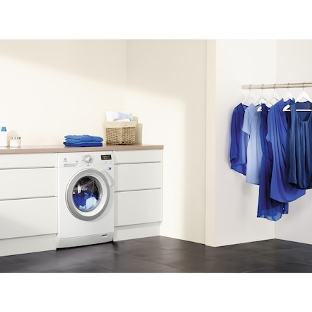 Masina de spalat rufe cu uscator Electrolux Dual-Care EWW1696SWD, Spalare 9 kg, Uscare 6 kg, 1600 RPM, Clasa A, Alb