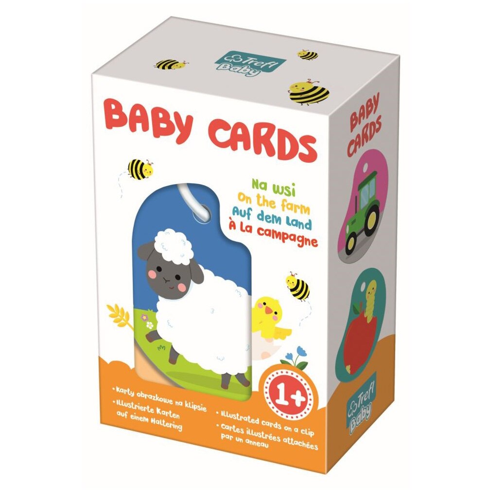 Cartonase Trefl Baby Cards - La ferma