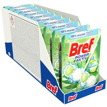 Pachet Promo: Odorizant toaleta Bref Pro Nature 10x50g Pachet Promo: Odorizant toaleta Bref Pro Nature 10x50g