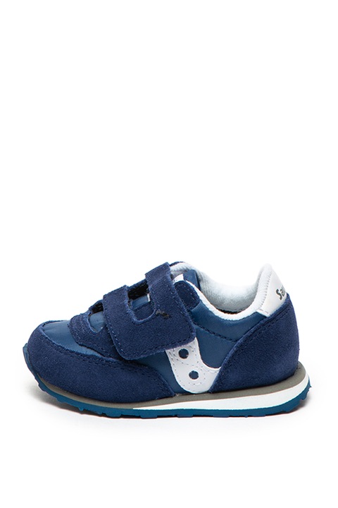 Saucony, Pantofi sport cu garnituri de piele intoarsa Jazz, Albastru, 21 EU