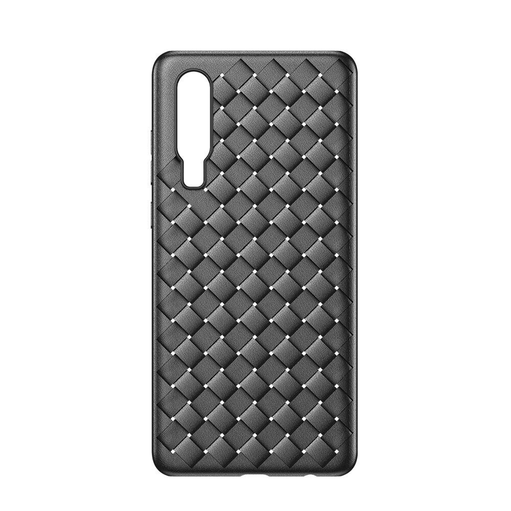 Husa Baseus BV Weaving (Silicon) pentru Huawei P30, Negru