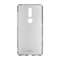 Husa Clasica din Silicon "Roar" pentru Nokia 3.1 Plus, Transparent