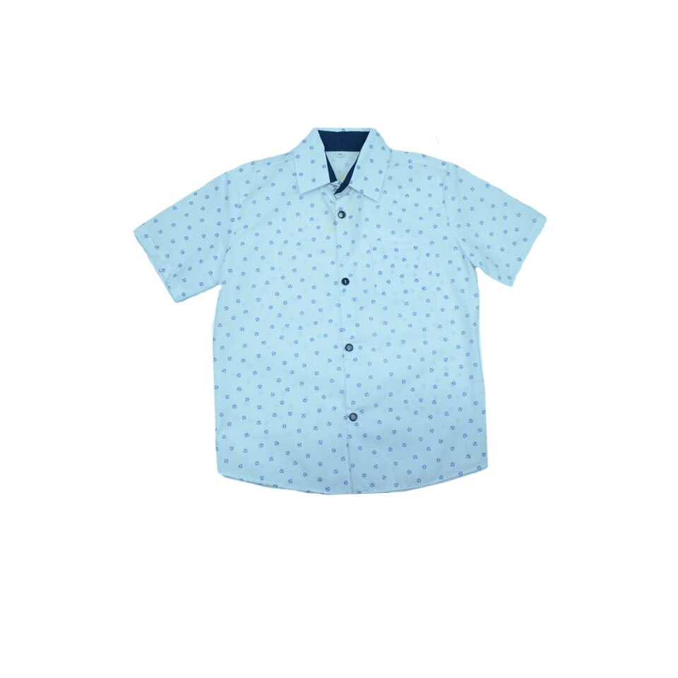 Camasa maneca scurta baieti NN, Alb