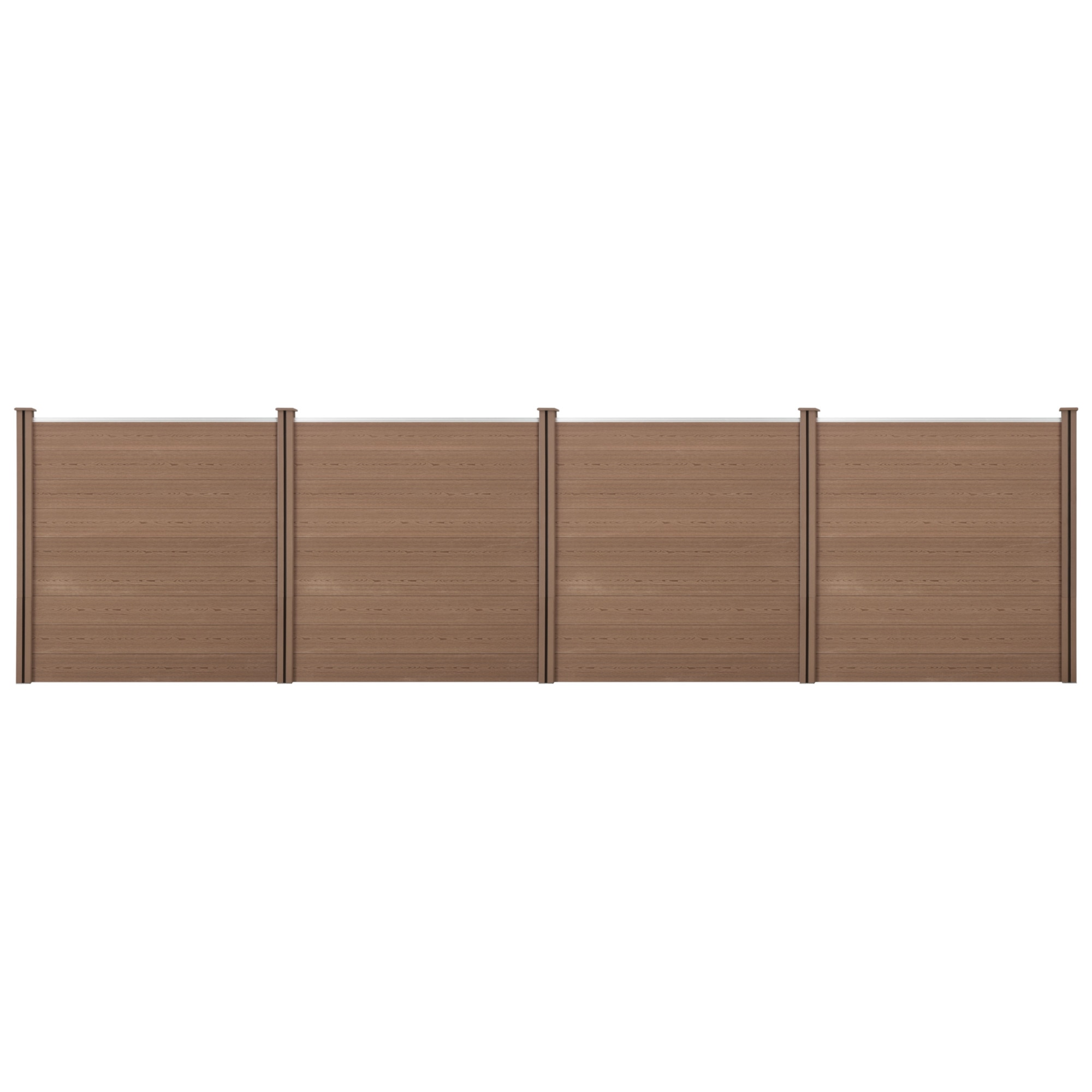 Gard AAWP-9903, neu.holz, 183 x 705 cm, lemn/plastic, maro