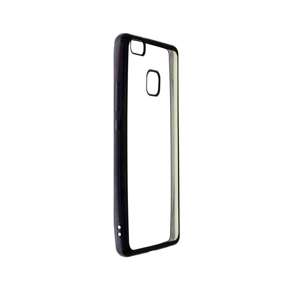 Carcasa Tellur din Silicon pentru Huawei P9 Lite, Margini negre