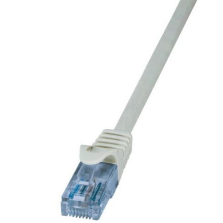 LOGILINK - Patch Cable Cat.6A 10GE Home U/UTP EconLine grey 1,50m