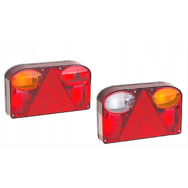 Set 2 lampi cu bec remorca FT-088