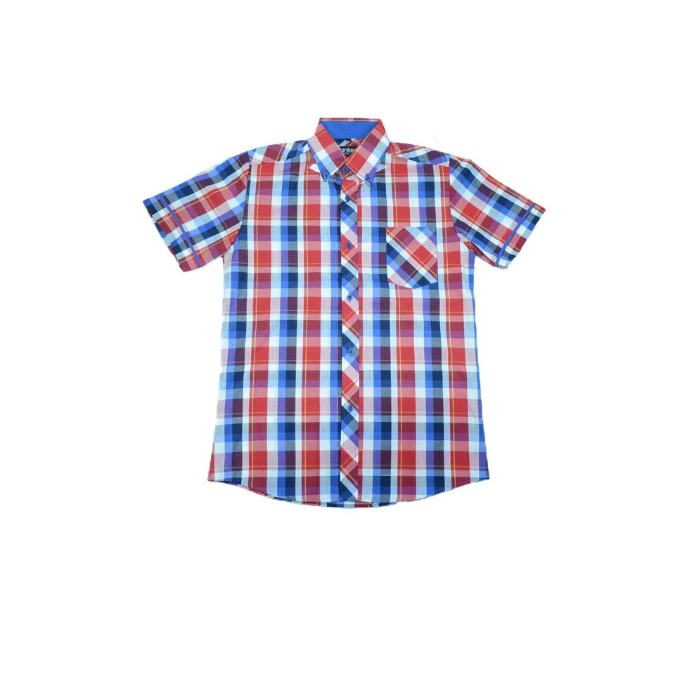 Camasa maneca scurta baieti Jankes, Multicolor