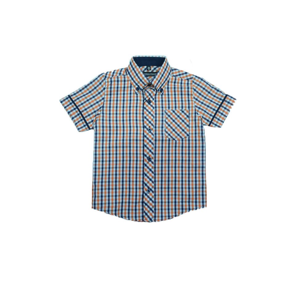 Camasa maneca scurta baieti Jankes CBJS-008, Multicolor