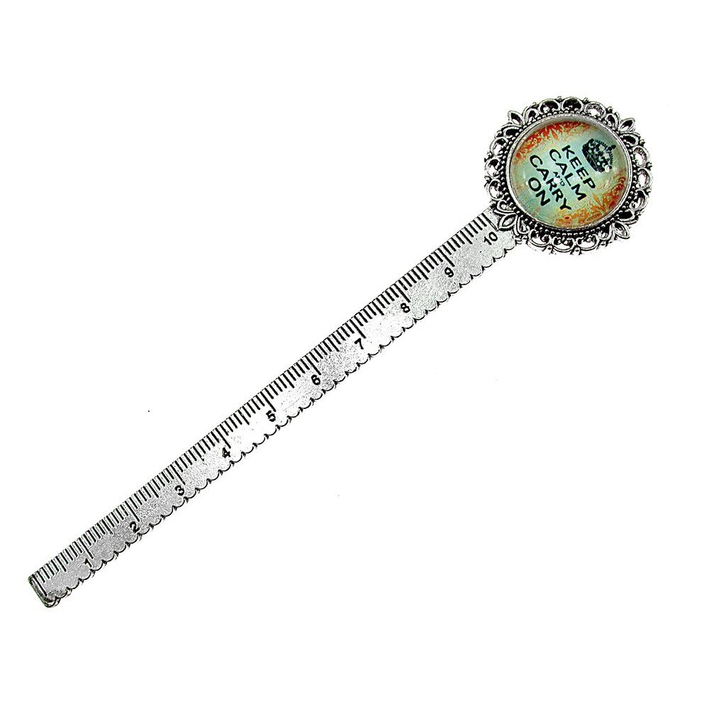 Semn de carte / rigla cu mesaj 