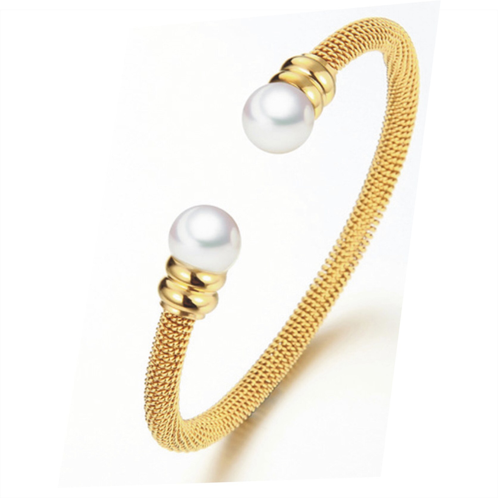 Bratara Pierre Ricaud PR111.1WP, inox, auriu