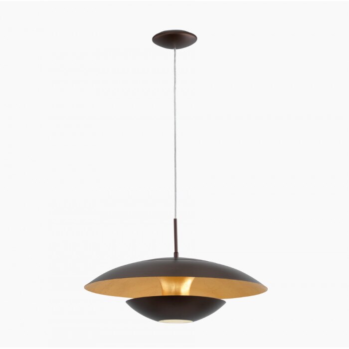 Lustra Nuvano EGLO, metal ,culoare maro,auriu
