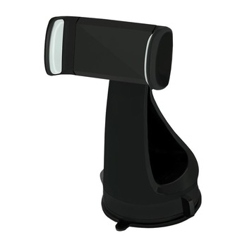 Suport reglabil automobil pentru telefon inteligent , Qoltec , 3.2/ 6'' , negru Suport reglabil automobil pentru telefon inteligent , Qoltec , 3.2/ 6'' , negru