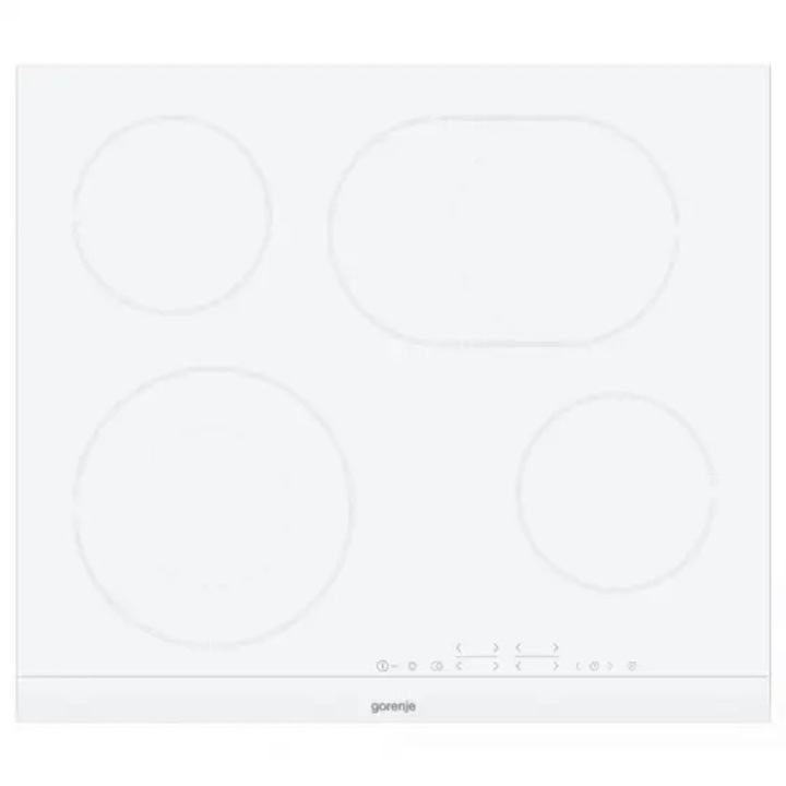 Plita incorportabila ECT643WCSC Gorenje, Ceramica, Panou digital, 4 arzatoare, 60 cm, Alb