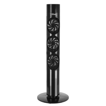 Ventilator turn Zilan, Telecomanda, 60W, Functie oscilatie, 3 trepte de viteza, Inaltime 100 cm, negru Ventilator turn Zilan, Telecomanda, 60W, Functie oscilatie, 3 trepte de viteza, Inaltime 100 cm, negru