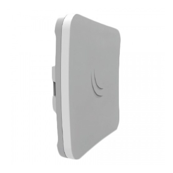 Dispozitiv de acces la internet fara fir din punct in punct , MikroTik , SXTsq Lite5 CPE , 5GHz 802.11a/n 25dBm 16dBi , alb